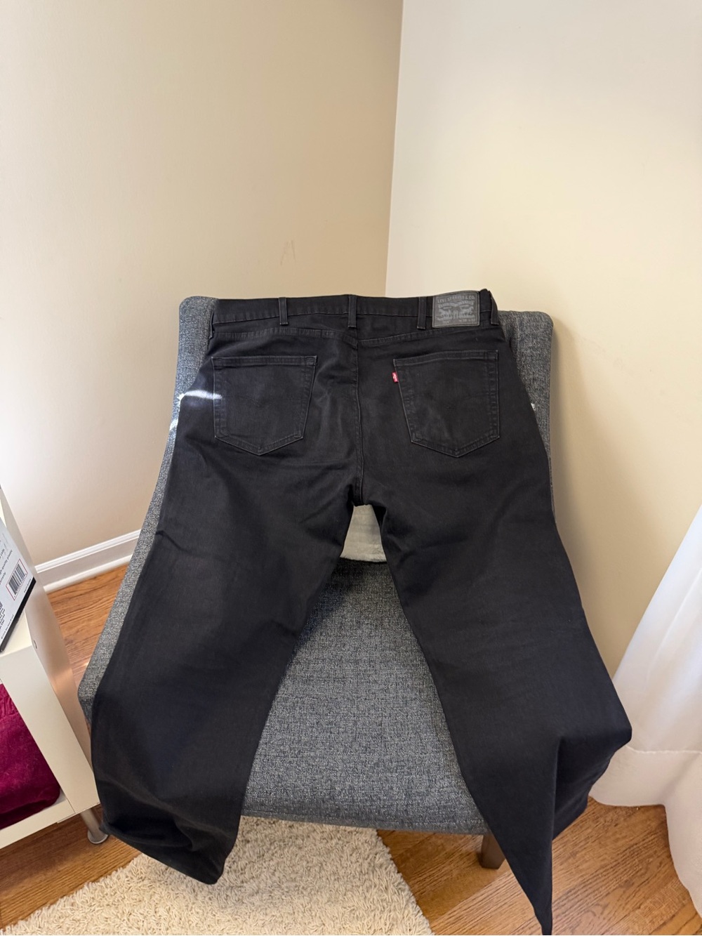 Levi's Black Men's Relaxed Jeans